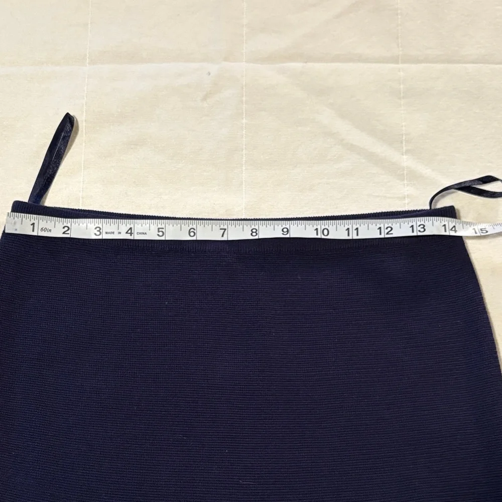 Eileen Fisher Midnight Blue Pencil Skirt - Picture 5 of 5